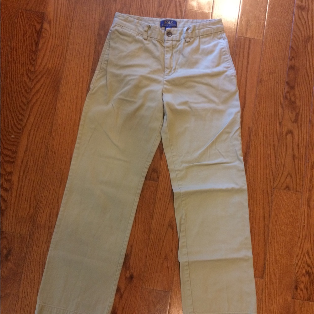 Boys khaki Ralph Lauren pants